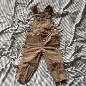 Old Navy Kids Tan Overalls
